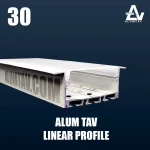 پروفیل لاین نوری/ پروفیل چراغ خطی کد 30