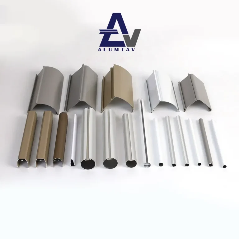zebra curtain aluminium profile-all-parts