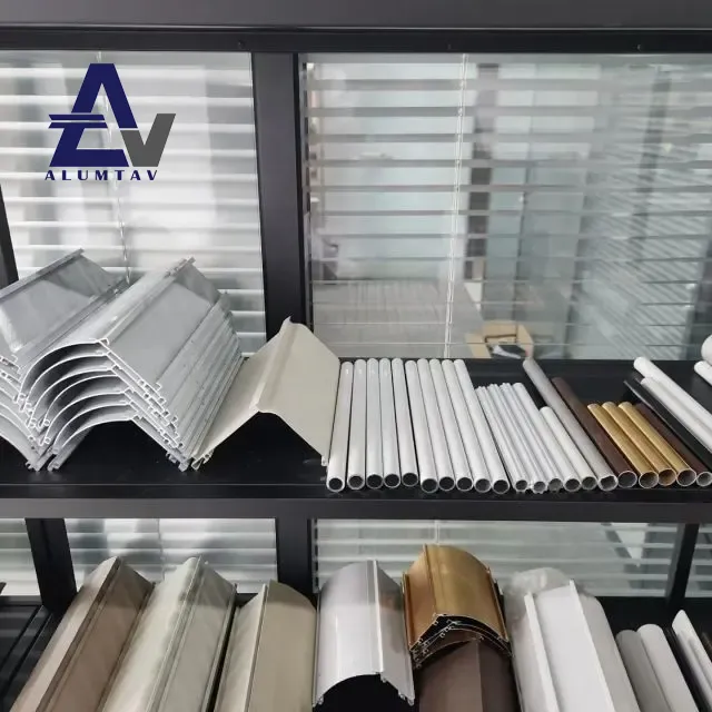 تمامی قطعات پروفیل پرده زبرا