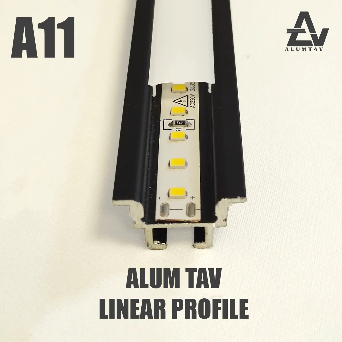 LED-liner-profile-code-A11 لاین نوری کد A11