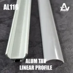 لاین نوری کنج کابینت کد AL116 - پروفیل + دیفیوزر و یراق - تصویر 5
